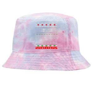 That WasnT Very Data Driven Of You Ugly Sweater Christmas Tie-Dyed Bucket Hat