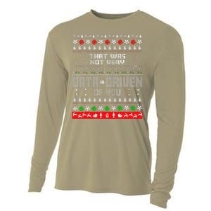 That WasnT Very Data Driven Of You Ugly Sweater Christmas Cooling Performance Long Sleeve Crew