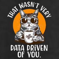 That WasnT Very Data Driven Of You Funny Data Analyst Trucker Hat