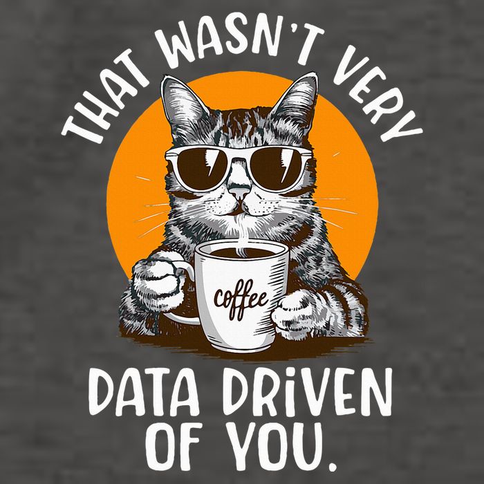 That WasnT Very Data Driven Of You Funny Data Analyst Vector Backpack