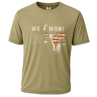 Trump We Won Wins Inauguration 47th Us President Election Performance Shirt