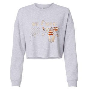 Trump We Won Wins Inauguration 47th Us President Election Cropped Pullover Crew