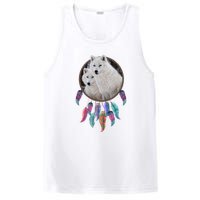 Two White Wolves Dream Catcher PosiCharge Competitor Tank