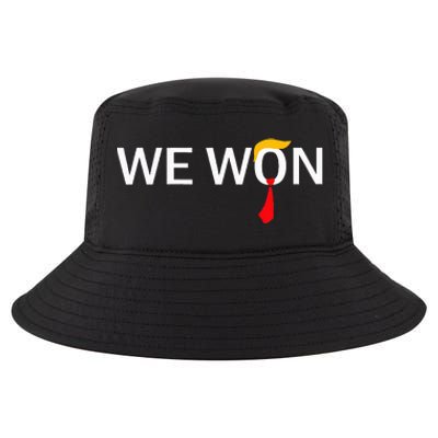 Trump We Won Wins Inauguration 47 Us President 2025 Election Cool Comfort Performance Bucket Hat