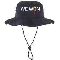 Trump We Won Wins Inauguration 47 Us President 2025 Election Legacy Cool Fit Booney Bucket Hat