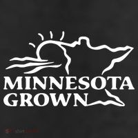 Tim Walz Wearing Minnesota Grown 7 Panel Mesh Trucker Snapback Hat
