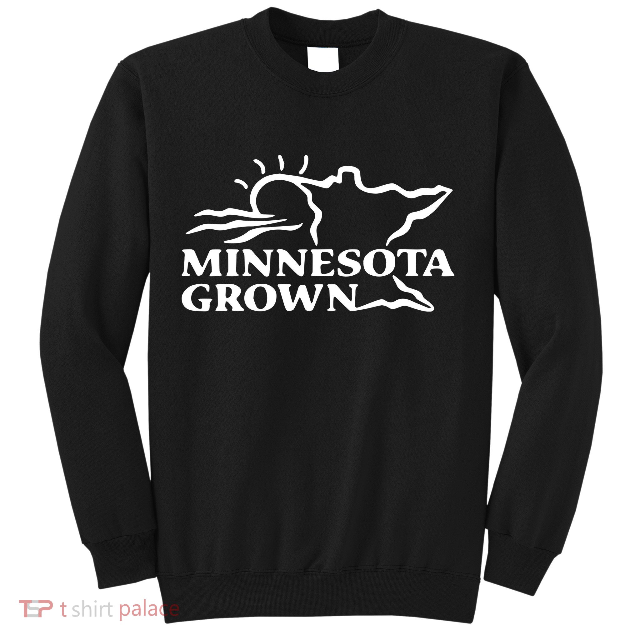 Tim Walz Wearing Minnesota Grown Sweatshirt