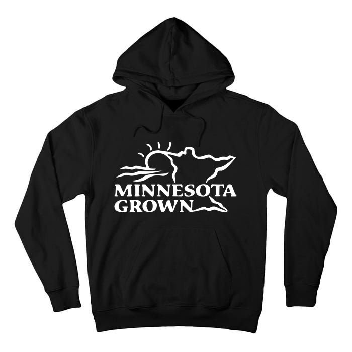 Tim Walz Wearing Minnesota Grown Tall Hoodie