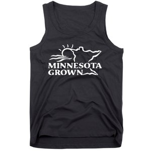 Tim Walz Wearing Minnesota Grown Tank Top