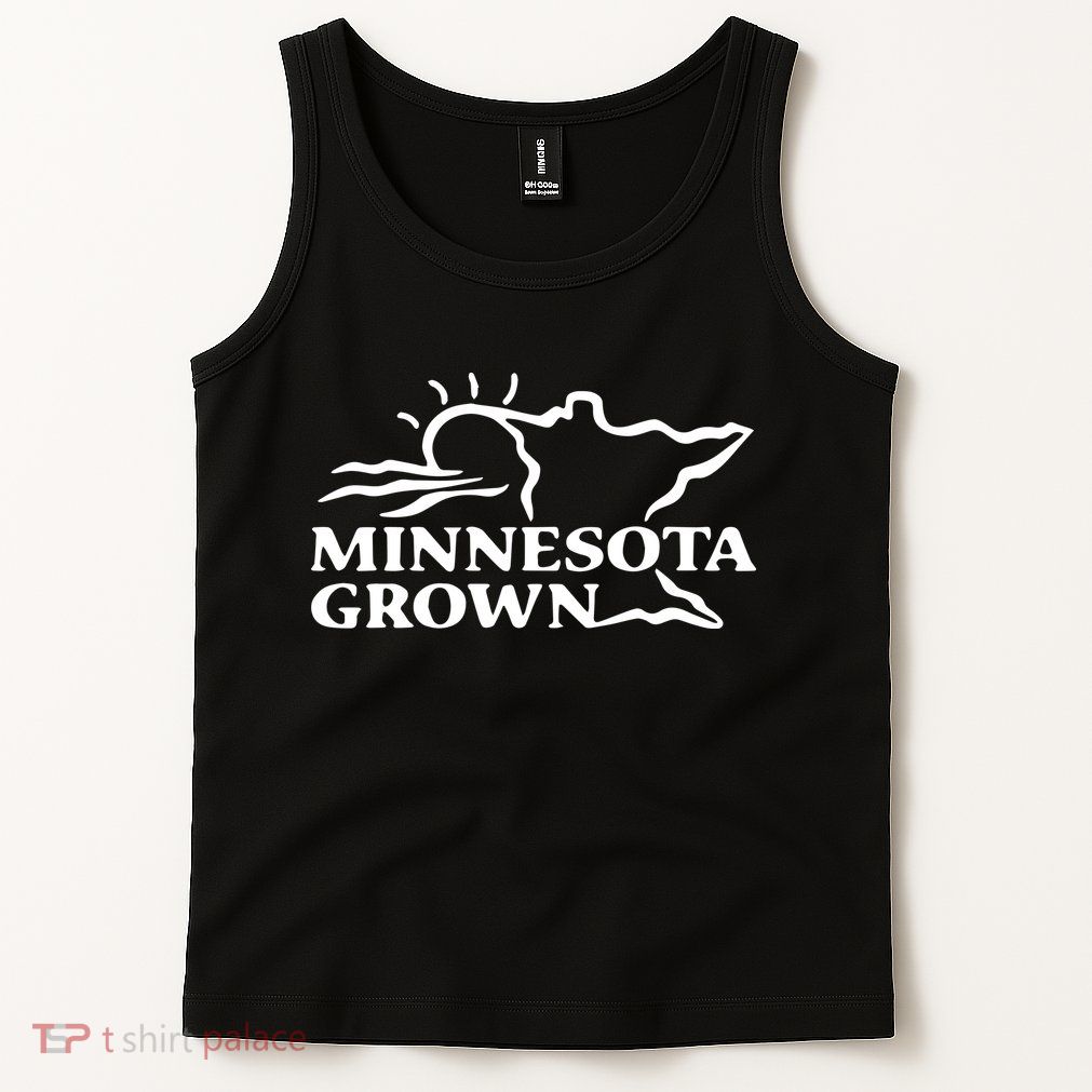 Tim Walz Wearing Minnesota Grown Tank Top