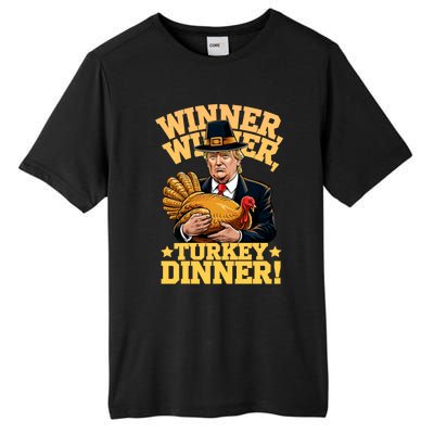 Trump Winner Winner Turkey Dinner Thanksgiving Tall Fusion ChromaSoft Performance T-Shirt