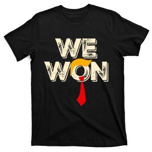 Trump We Won Win Inauguration Day 2025 47th President T-Shirt