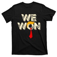 Trump We Won Win Inauguration Day 2025 47th President T-Shirt