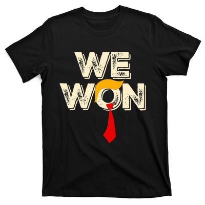 Trump We Won Win Inauguration Day 2025 47th President T-Shirt