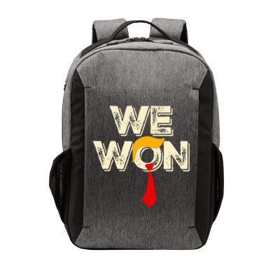 Trump We Won Win Inauguration Day 2025 47th President Vector Backpack