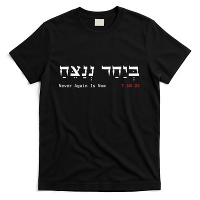 Together We Will Win Israel Never Again Is Now 7.10.23 T-Shirt