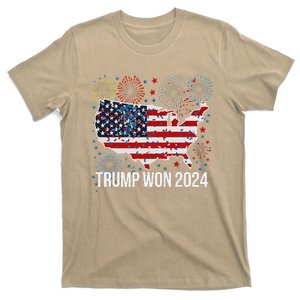 Trump We Won Wins Inauguration 47 Us President 2025 Election T-Shirt