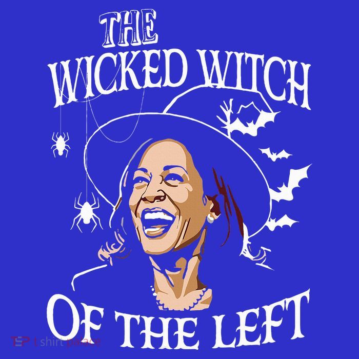The Wicked Witch Of The Left Kamala Harris Button