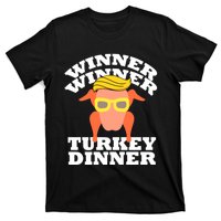 Trump Winner Winner Turkey Dinner Thanksgiving Funny Humor T-Shirt