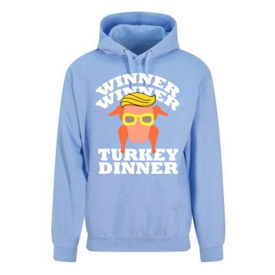 Trump Winner Winner Turkey Dinner Thanksgiving Funny Humor Unisex Surf Hoodie