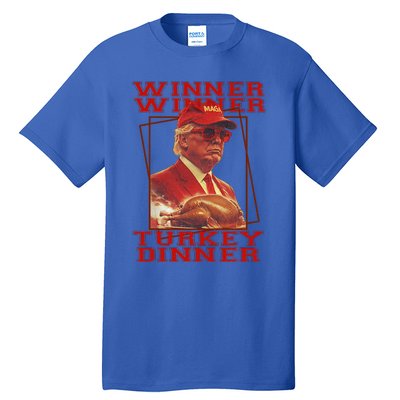 Trump Winner Winner Turkey Dinner Thanksgiving Tall T-Shirt