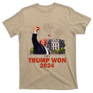 Trump We Won Wins Inauguration 47 Us President 2025 Election T-Shirt