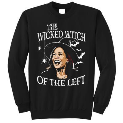 The Wicked Witch On The Left Funny Halloween Anti Harris Sweatshirt