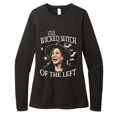 The Wicked Witch On The Left Funny Halloween Anti Harris Womens CVC Long Sleeve Shirt