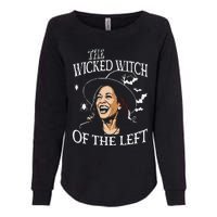 The Wicked Witch On The Left Funny Halloween Anti Harris Womens California Wash Sweatshirt