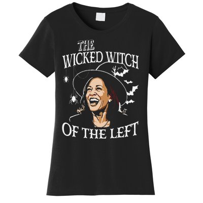 The Wicked Witch On The Left Funny Halloween Anti Harris Women's T-Shirt