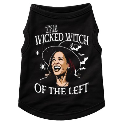 The Wicked Witch Of The Left Kamala Harris Halloween Witch Doggie Tank