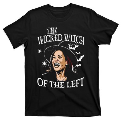 The Wicked Witch Of The Left Kamala Harris Halloween Witch T-Shirt