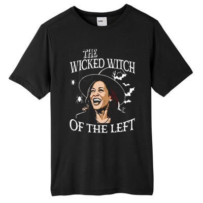 The Wicked Witch Of The Left Kamala Harris Halloween Witch Tall Fusion ChromaSoft Performance T-Shirt