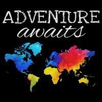 Travel Wanderlust World Map Adventure Traveler Gift Cooling Performance Crew T-Shirt
