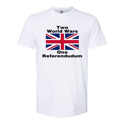 Two World Wars One Referendudum Softstyle® CVC T-Shirt