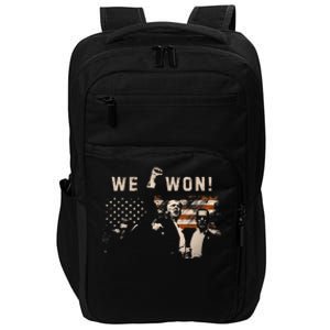 Trump We Won Wins Inauguration 47 Us President 2025 Election Impact Tech Backpack