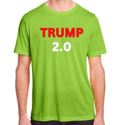 Trump Won Wins Again Winner Victory Headline 2024 Trump Won Adult ChromaSoft Performance T-Shirt