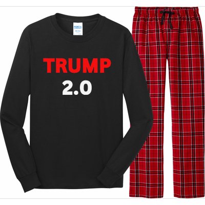 Trump Won Wins Again Winner Victory Headline 2024 Trump Won Long Sleeve Pajama Set