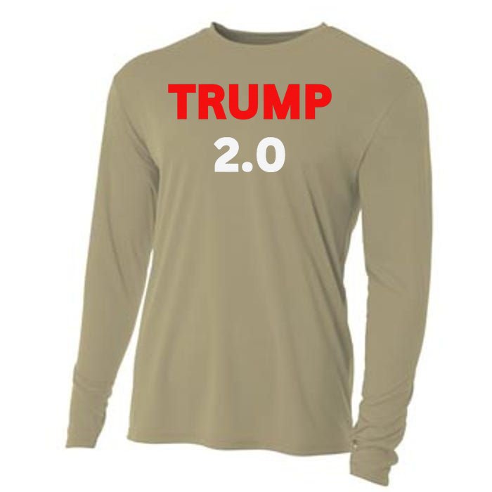 Trump Won Wins Again Winner Victory Headline 2024 Trump Won Cooling Performance Long Sleeve Crew