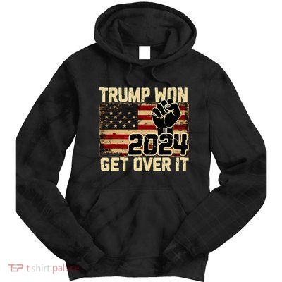 Trump We Won Wins Inauguration 47 Us President 2025 Election Tie Dye Hoodie