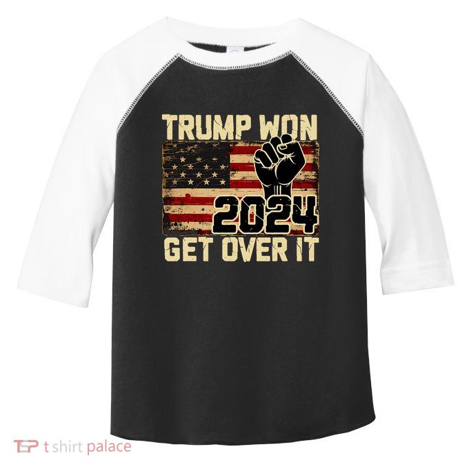 Trump We Won Wins Inauguration 47 Us President 2025 Election Toddler Fine Jersey T-Shirt