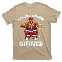 Trump Winner Winner Turkey Dinner Funny Trump Christmas Xmas T-Shirt