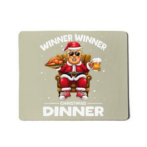 Trump Winner Winner Turkey Dinner Funny Trump Christmas Xmas Mousepad