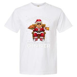 Trump Winner Winner Turkey Dinner Funny Trump Christmas Xmas Garment-Dyed Heavyweight T-Shirt