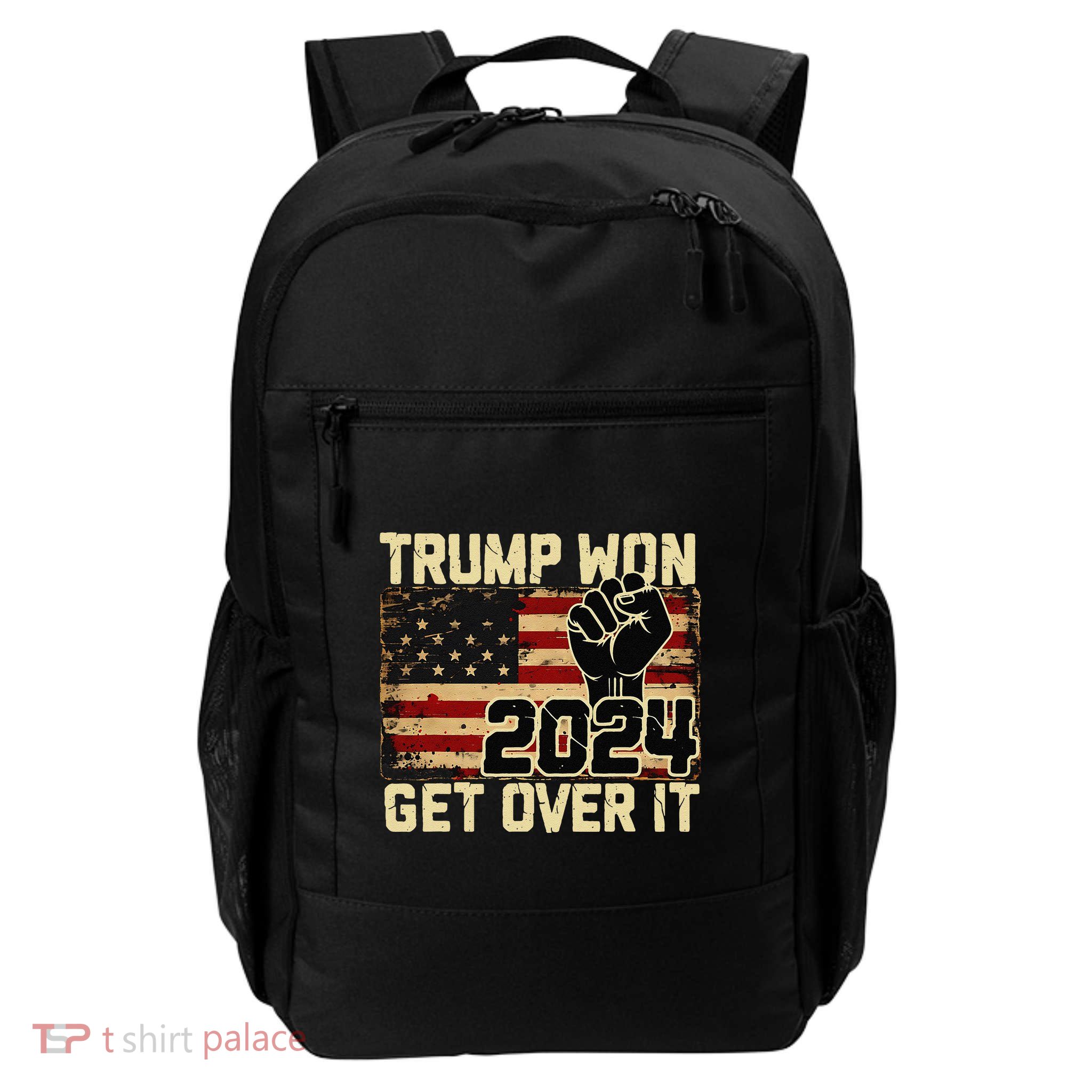 Trump We Won Wins Inauguration 47 Us President 2025 Election Daily Commute Backpack