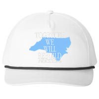 Together We Will Rebuild Wnc Strong Snapback Five-Panel Rope Hat