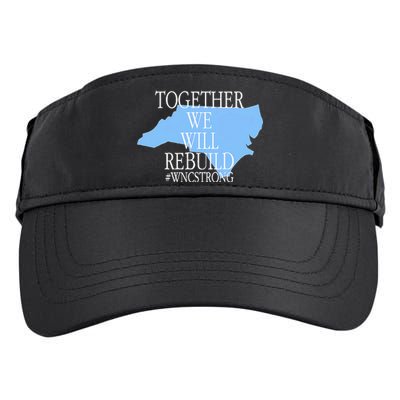 Together We Will Rebuild Wnc Strong Adult Drive Performance Visor