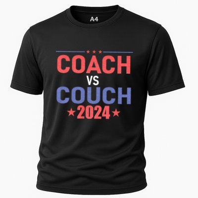 Tim Walz Waltz Vs Jd Vance 2024 Coach Vs Couch Performance Shirt