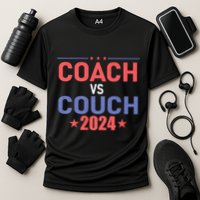 Tim Walz Waltz Vs Jd Vance 2024 Coach Vs Couch Performance Shirt