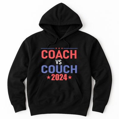 Tim Walz Waltz Vs Jd Vance 2024 Coach Vs Couch Hoodie